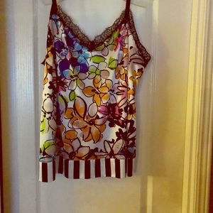 Lane Bryant Camisole Floral Top